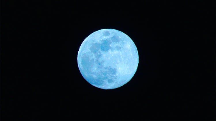 Esta noche habrá Luna Azul