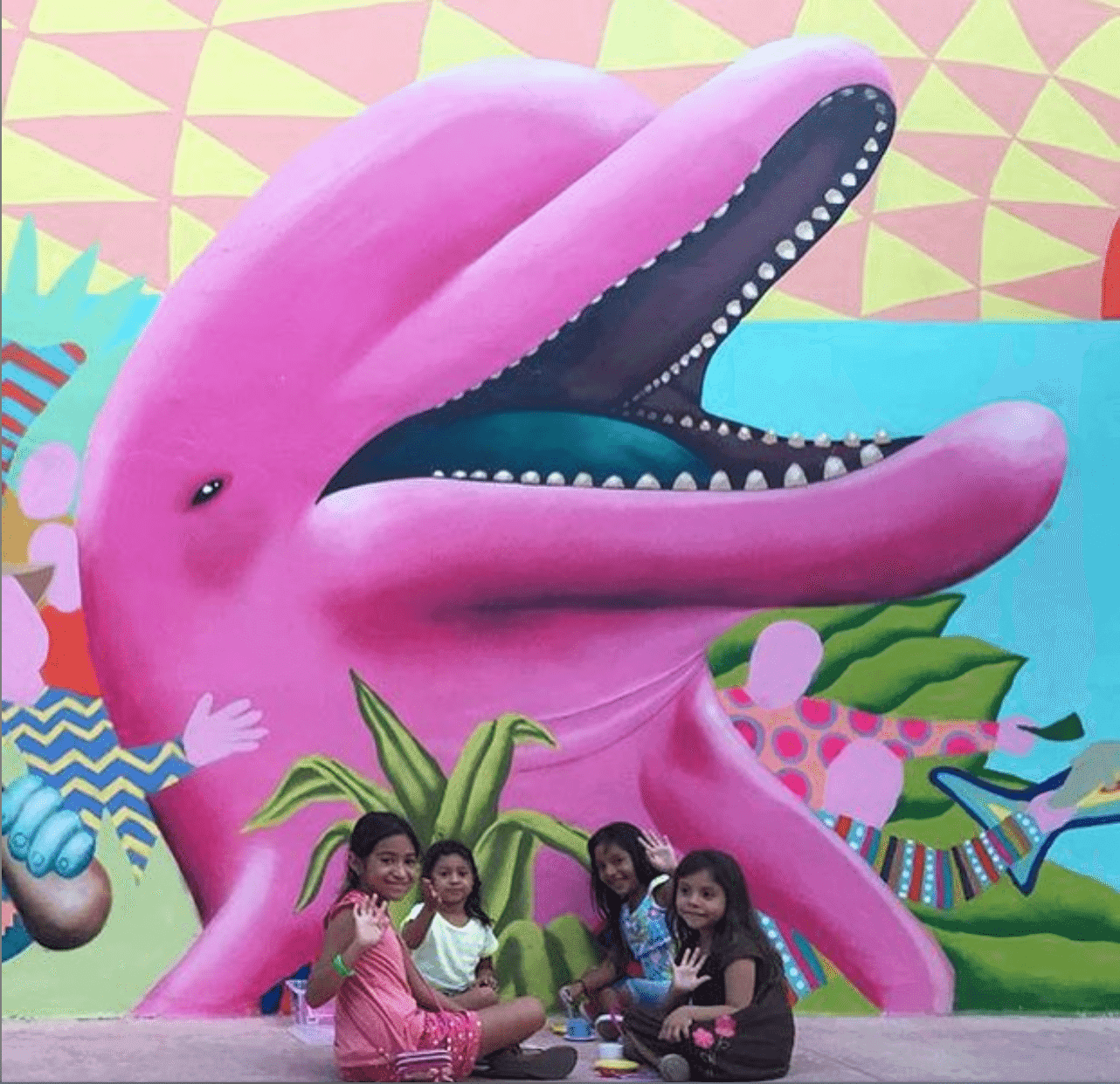 Seawalls: Murals for Oceans Cozumel