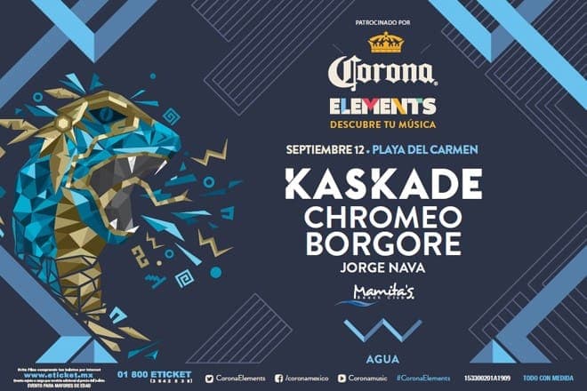 Corona Elements trae la fiesta a Playa del Carmen