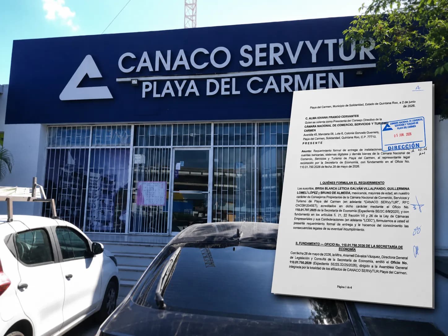 Iovana Franco no entrega la Canaco Playa pese al plazo del consejo avalado por Economía