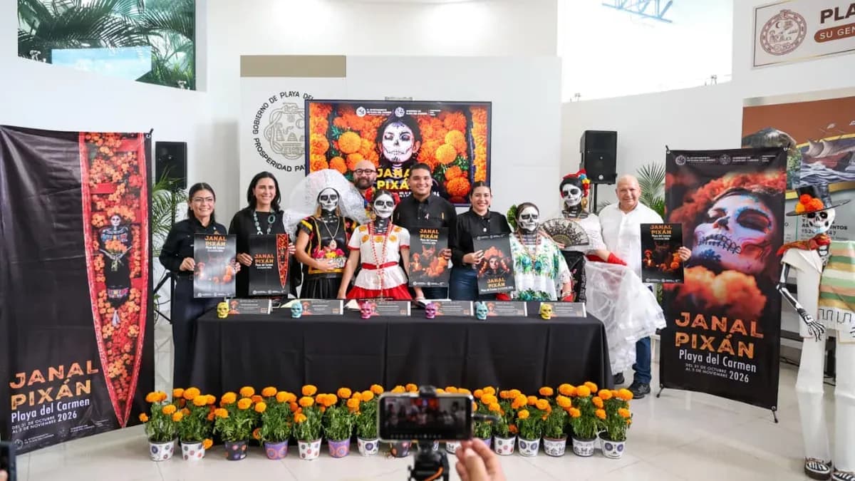 Janal Pixán llega a su tercera edición en Playa del Carmen del 31 de octubre al 3 de noviembre
