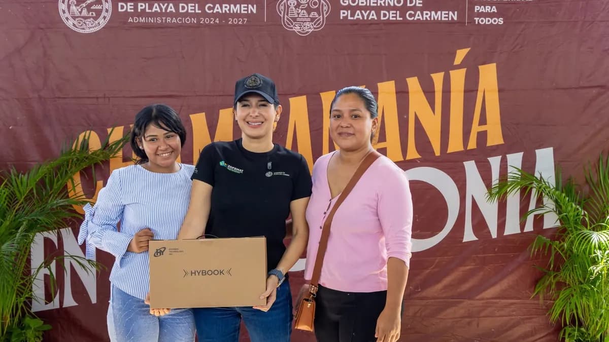 Estefanía Mercado lleva la Chambamanía a la Unidad Deportiva Luis Donaldo Colosio