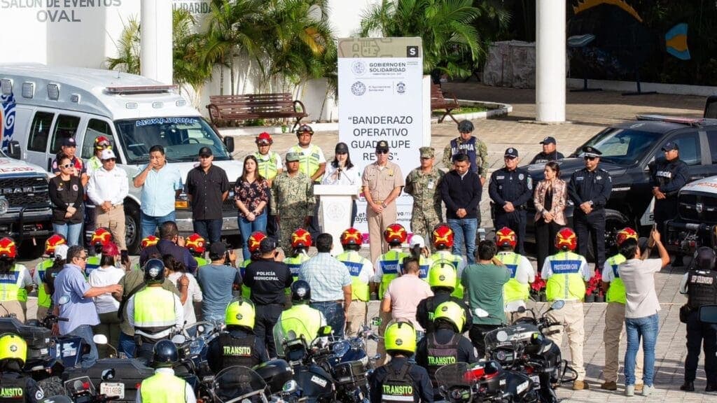 Estefanía Mercado pone en marcha el operativo Guadalupe-Reyes
