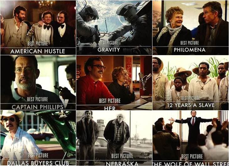 Oscar 2014: Mejor Película