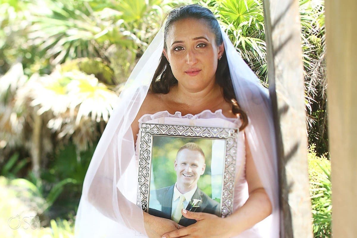 Su prometido murió días antes de la boda y ella inmortalizó su memoria en la Riviera Maya