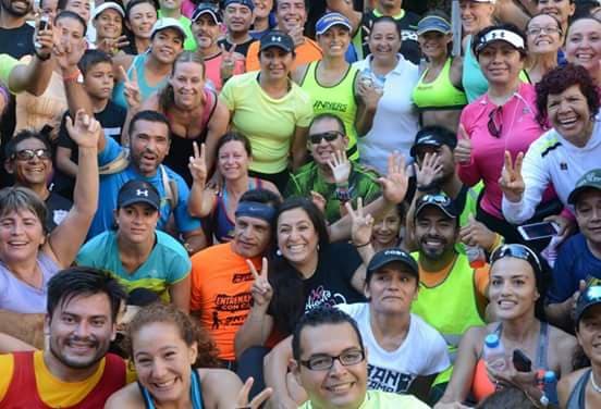 Exitoso Entrenamiento con Causa en apoyo a invidentes