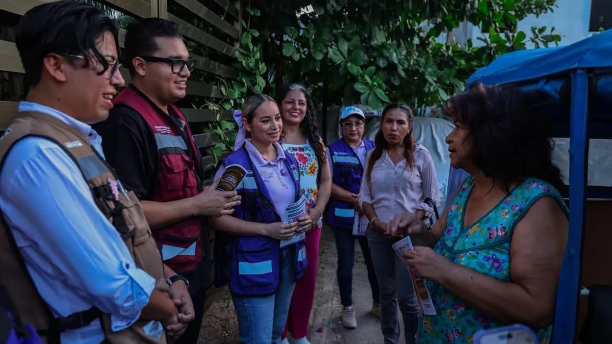 DIF Playa del Carmen lleva brigadeo de prevención a Puerto Maya