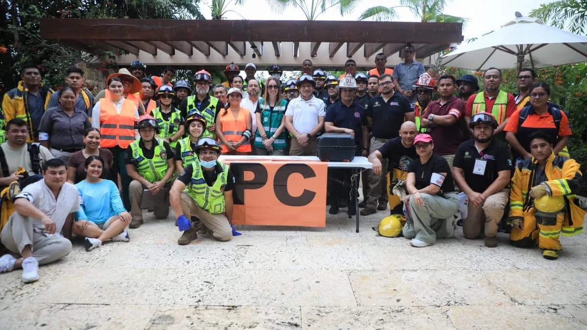 Simulacro Nacional 2026 en Playa del Carmen: 373 inmuebles participan
