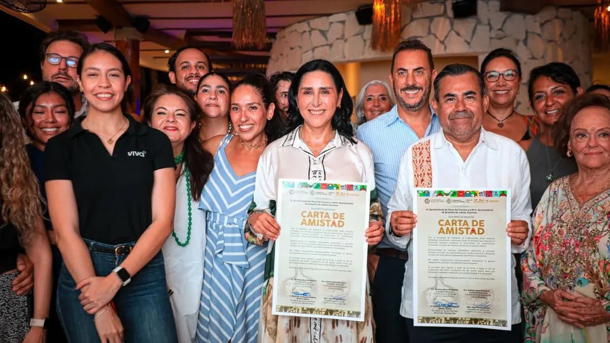 Playa del Carmen y Acapulco firman Carta de Amistad turística