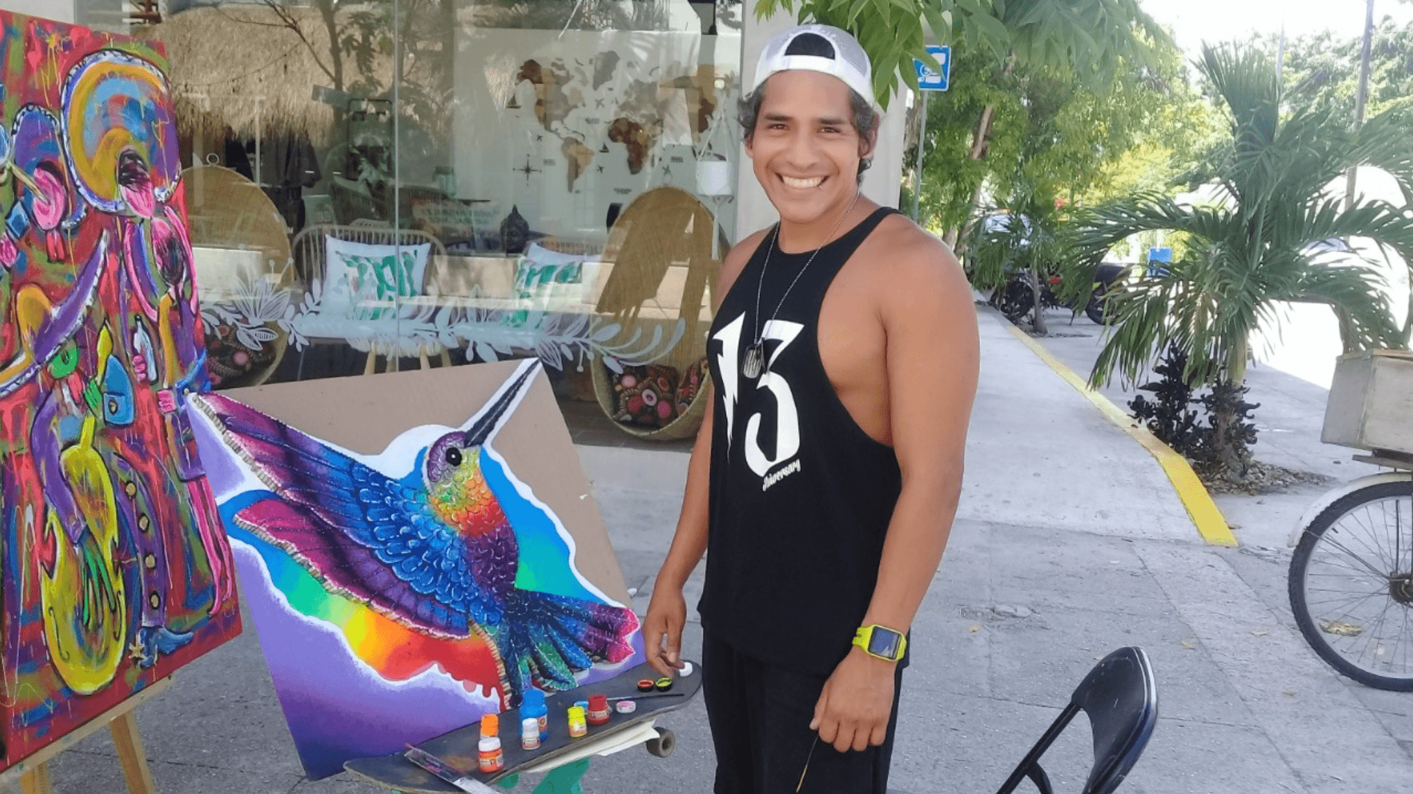 De colillas de cigarro a obras de arte