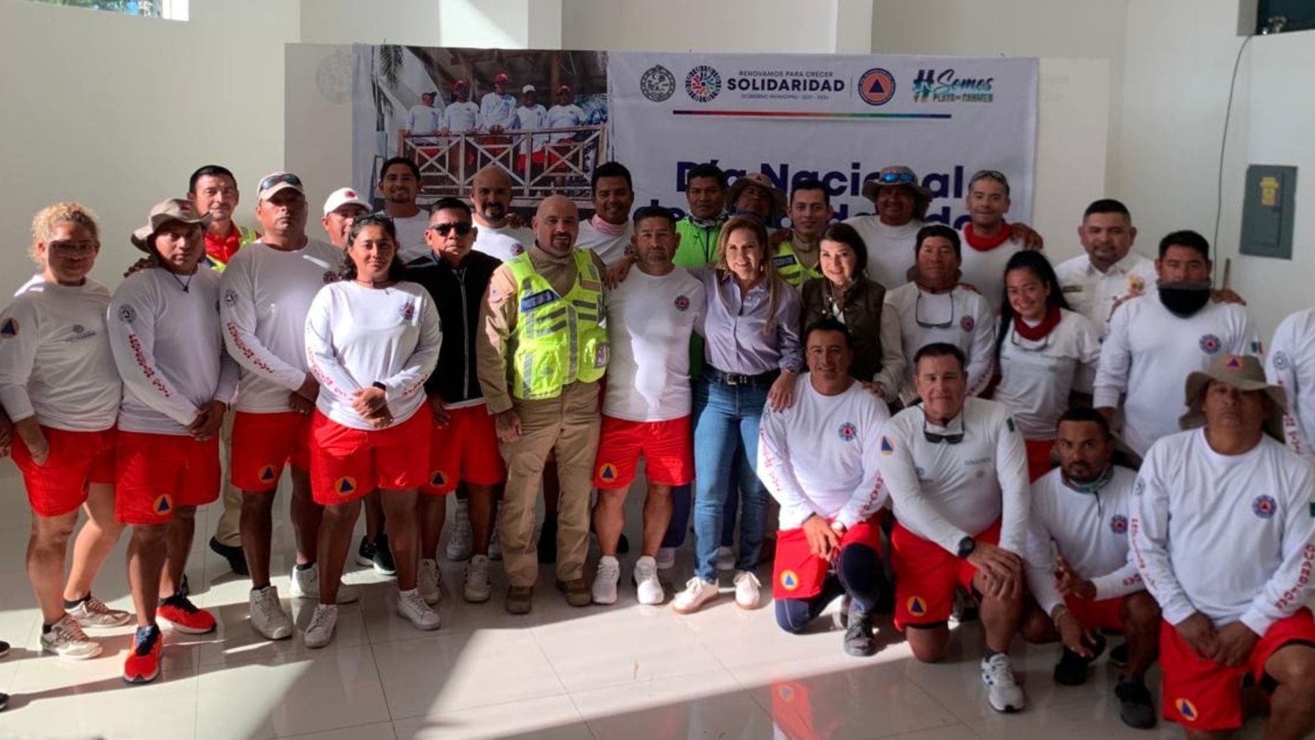 Celebran a los guardavidas de Solidaridad