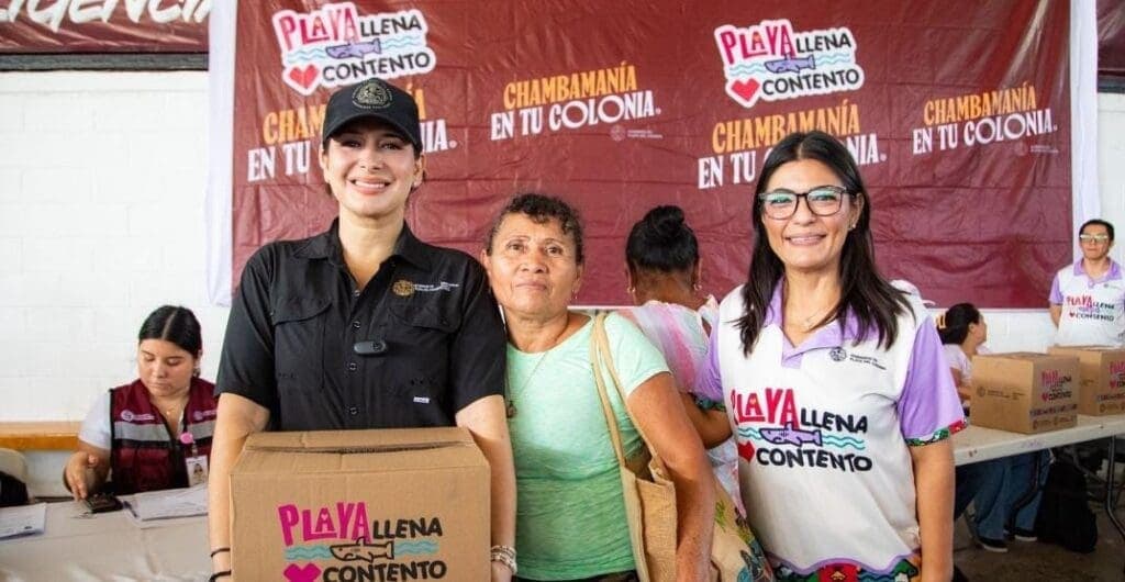 Estefanía Mercado lleva la “Chambamanía” a la colonia Colosio con todos los servicios municipales gratis