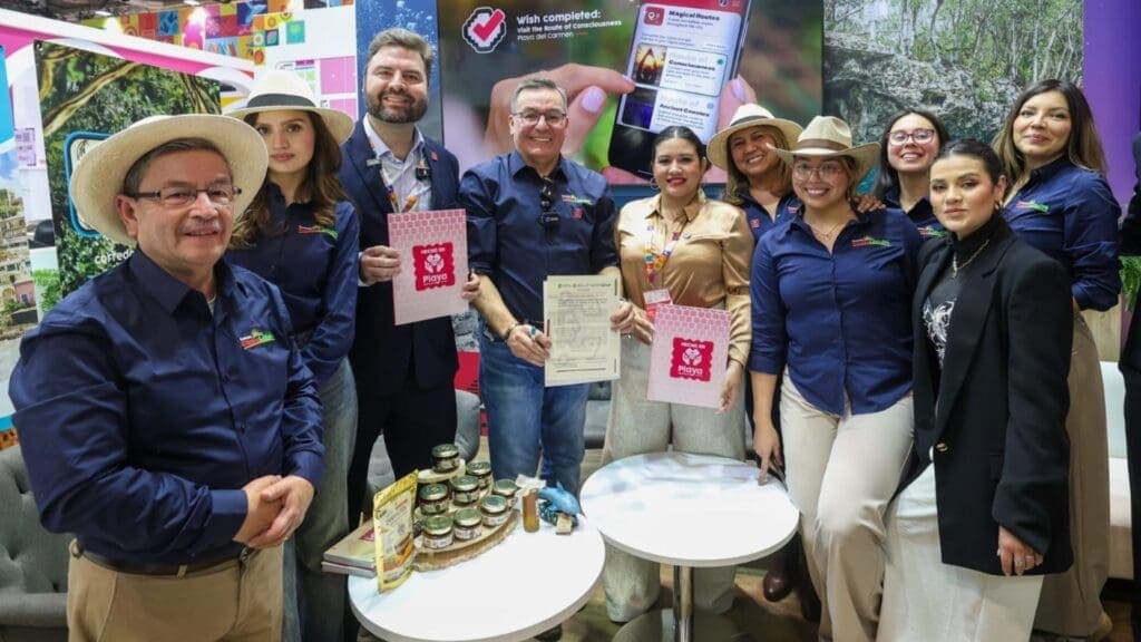 Gobierno de Estefanía Mercado firma histórico acuerdo en FITUR 2026; productos de “Hecho en Playa” podrán llegar a Europa