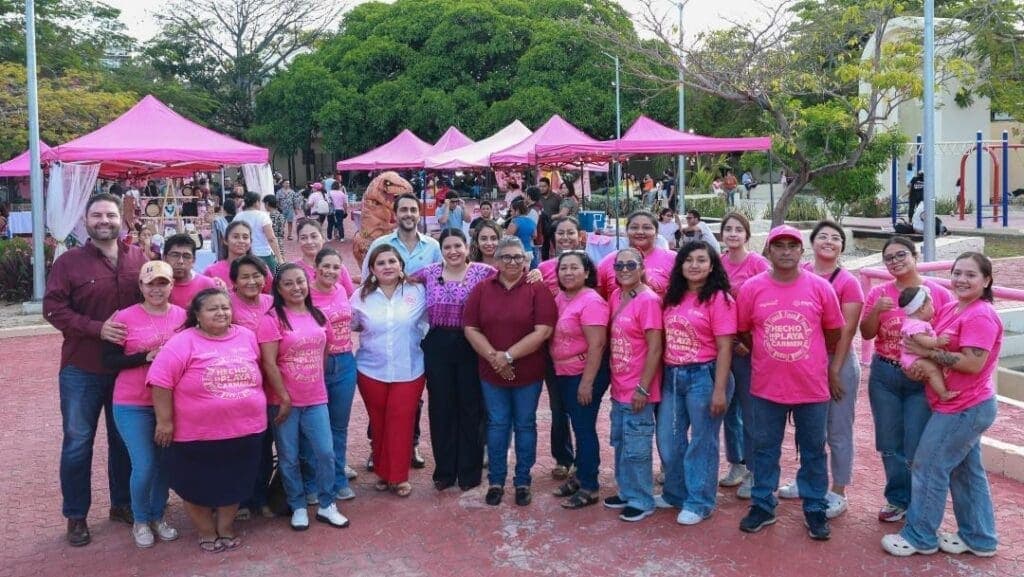 Gobierno de Estefanía Mercado impulsa economía social con Mercado "Hecho en Playa"