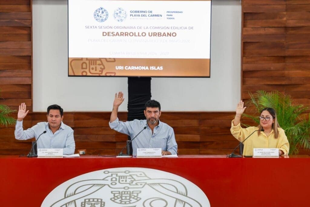 Gobierno de Playa del Carmen impulsa acciones de mejoramiento urbano y supervisión de obras privadas
