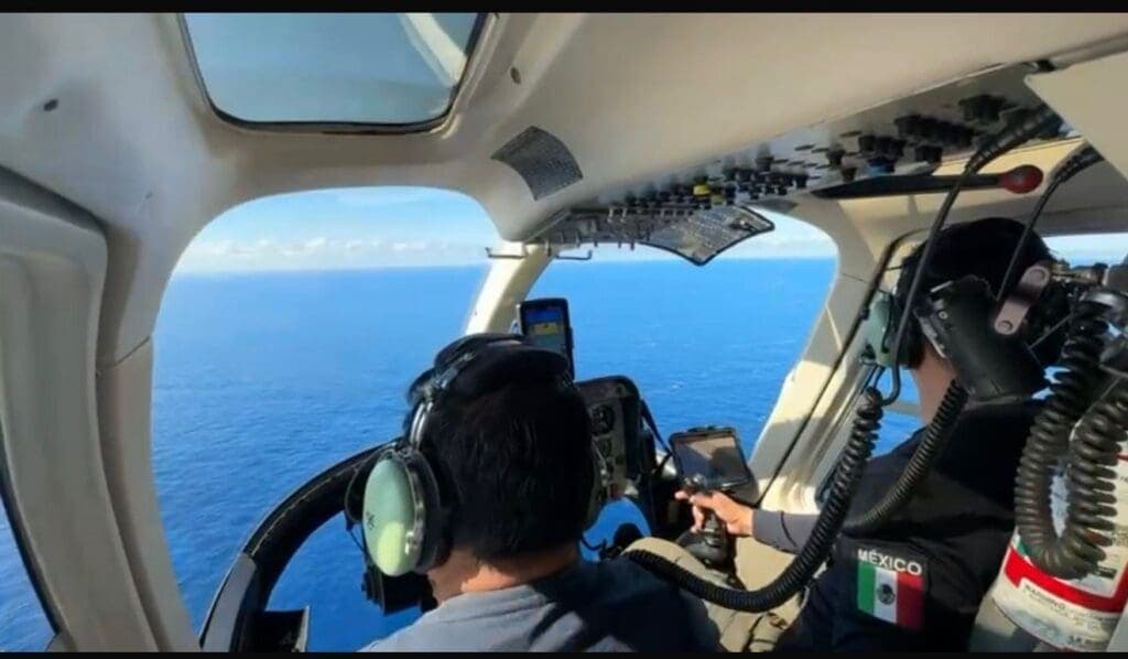 Gobierno de Playa del Carmen participa en operativo de búsqueda de tripulante en aguas de Punta Allen