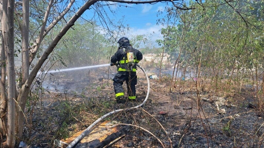 Gobierno de Playa del Carmen refuerza llamado a prevenir incendios y proteger a la ciudadanía