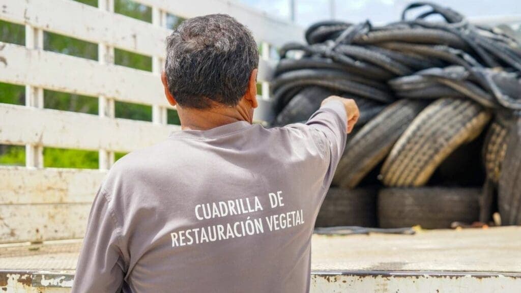Llantatón acopió más de mil llantas