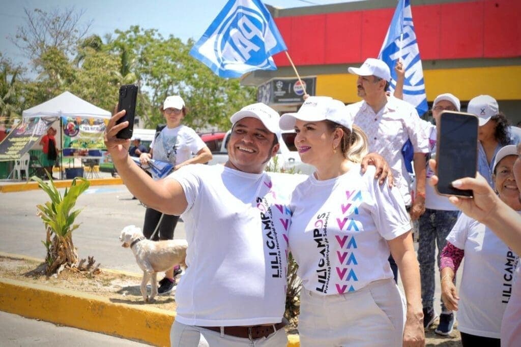Pese a ataques y calumnias, Lili Campos sigue con su campaña buscando la continuidad de la renovación
