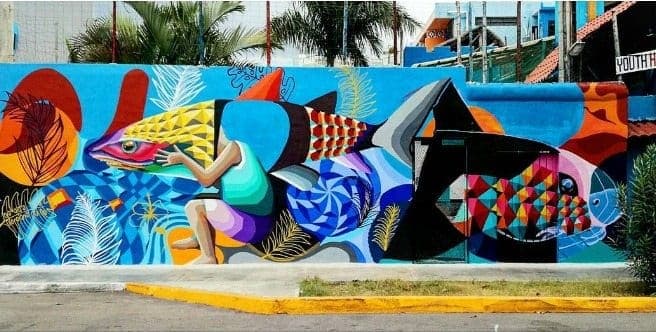 Arte en Playa, ¡tour de murales!