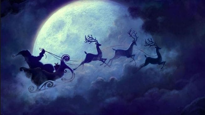 Habrá luna llena en Navidad