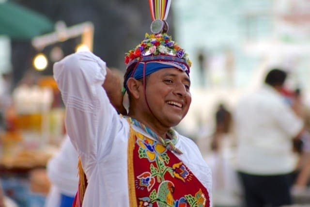 Los Voladores de Papantla.