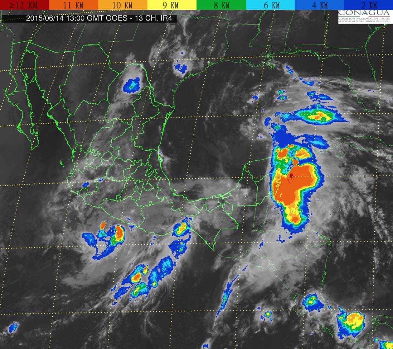 Alertan sobre posible tormenta tropical en Quintana Roo.
