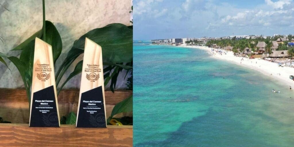 Reconoce TripAdvisor a Playa del Carmen como uno de los mejores destinos a nivel mundial