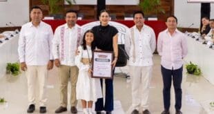Estefanía Mercado llama a las nuevas generaciones a construir el futuro de Playa del Carmen