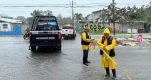 Activa Gobierno de Estefanía Mercado Operativo Tormenta por intensas lluvias