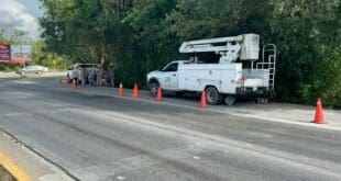 Apagón de 14 horas en el norponiente de Playa del Carmen; tras reanudarse el servicio se incendió un registro