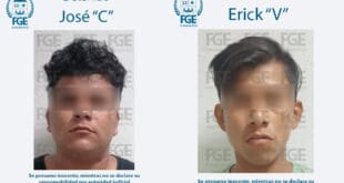 Capturan a dos hombres, acusados de homicidio en Playa del Carmen