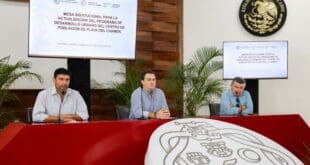 Continúan los trabajos para actualizar el PDU del Centro de Población de Playa del Carmen