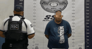 Detienen a sujeto por delitos contra la salud en comercio de Playa del Carmen