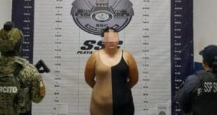 Detienen a una mujer con varias dosis de cannabis en Playa del Carmen