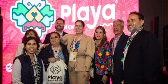 El Caribe y el Pacífico se unen, Playa del Carmen y Playas de Rosarito firman Intención de Hermanamiento en el Tianguis Turístico de México 2025