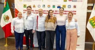 Estefanía Mercado atestigua firma de convenio entre INAFED y gobierno de Quintana Roo para fortalecer a los municipios
