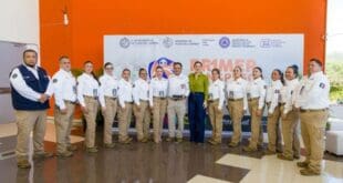 Estefanía Mercado destaca cooperación global en el Primer Congreso Internacional de Protección Civil