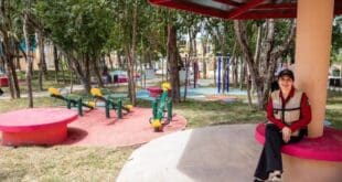 Estefanía Mercado devuelve renovado parque Las Grullas, en Villas del Sol, a sus verdaderos dueños: ¡El pueblo!