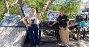 Estefanía Mercado encabeza jornada de servicios públicos en el fraccionamiento Cataluña