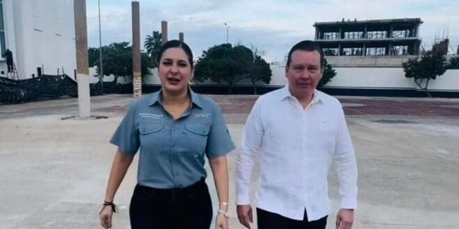 Estefanía Mercado impulsa mejores condiciones de bienestar para la Policía de Playa del Carmen