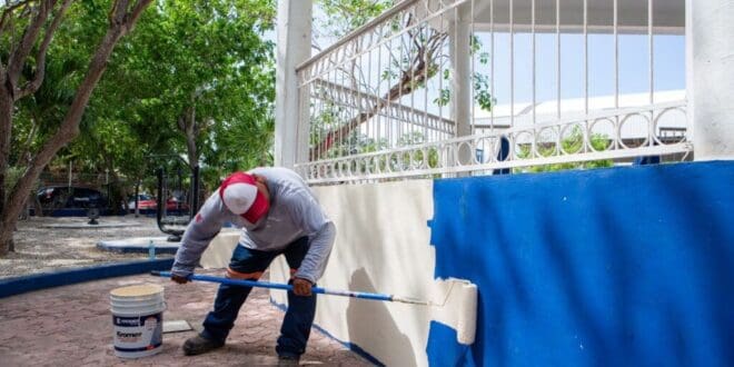 Estefanía Mercado inicia histórica rehabilitación de 376 parques para dar nueva identidad urbana a Playa del Carmen