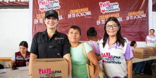 Estefanía Mercado lleva la “Chambamanía” a la colonia Colosio con todos los servicios municipales gratis