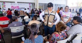 Estefanía Mercado refuerza la seguridad alimentaria con el programa “Playa llena, corazón contento”