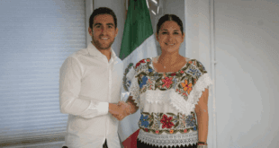 Estefanía Mercado y el senador Gino Segura reafirman su compromiso con la transformación y el bienestar de Quintana Roo