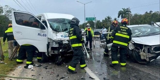 Exceso de velocidad y mal clima causaron el accidente que dejó seis fallecidos: Fiscalía de Q. Roo