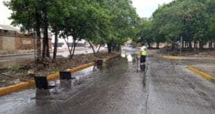 Gobierno de Estefanía Mercado despliega operativo “Tormenta” ante intensas lluvias en Playa del Carmen