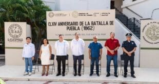 Gobierno de Estefanía Mercado destaca la defensa de la soberanía nacional en el 164 aniversario de la Batalla de Puebla