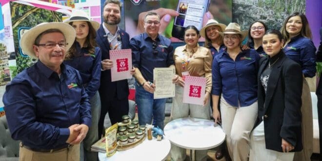 Gobierno de Estefanía Mercado firma histórico acuerdo en FITUR 2026; productos de “Hecho en Playa” podrán llegar a Europa