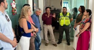 Gobierno de Estefanía Mercado fortalece coordinación con empresarios en materia de protección civil